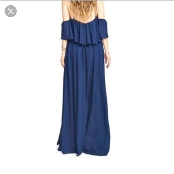 NWT Show me your mumu Rebecca ruffle maxi dress - Picture 3 of 3